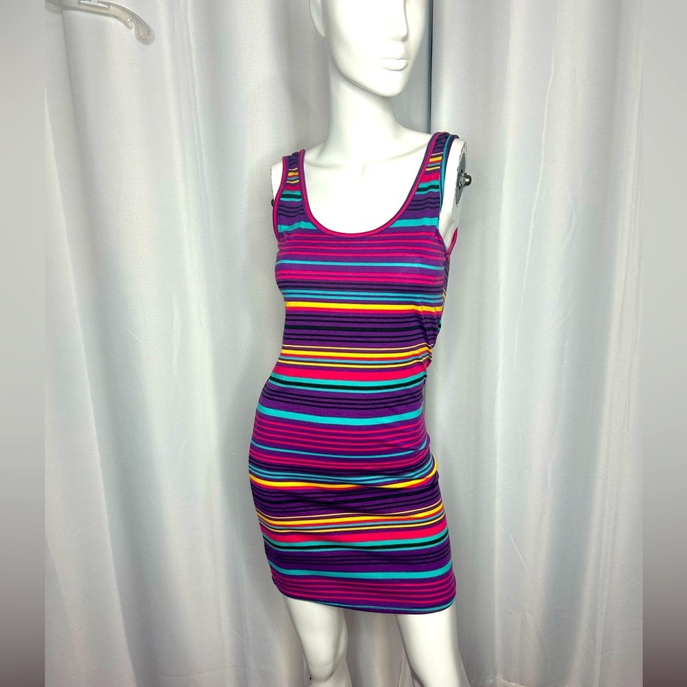Multicoloured tank dress